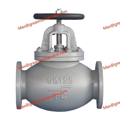 JIS F 7305 المياه صمام الحديد اللاصق الكرة الأرضية 2&quot; إلى 14&quot; IMPA