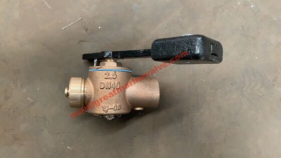 JIS F3018 & CB/T3778-1999MARINE BRONZE Self-Closing Parallel Cock For Short Sounding Pipe JIS F3018,SIZE DN32--DN65, Material:Brozne&brass, manufacture:Qingdao Great Marine