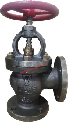 الصمام البحري الصلب الصلب الزاوية SDNR JIS F7472 10K