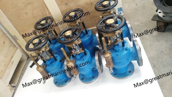 JIS F7399C صمام إغلاق الطوارئ من الصلب المصبوب البحري JIS F7399C 5K 10K