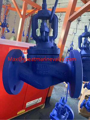 الصين أفضل شركة صمام الكرة الأرضية الدين GS-C25 الحديد الزهري، ((WJ41H) DIN الصمام العالمي القياسي