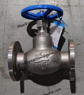 JIS F 7303 16K SCS16 صمامات الكرة من الفولاذ المقاوم للصدأ SS VALVE SERIES JIS 5K 10K 16K ، ASME،API،CLASS150# 300#