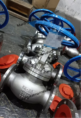 JIS F 7303 16K SCS16 صمامات الكرة من الفولاذ المقاوم للصدأ SS VALVE SERIES JIS 5K 10K 16K ، ASME،API،CLASS150# 300#