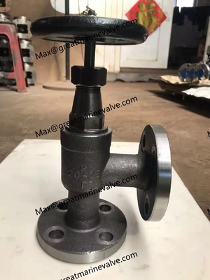 JIS F7422 20K صمام كرة الأرضية الزاوية الصلبة المسامرة 20K6 20K10 20K15 20K20 20K25 S Type,U Type F Type