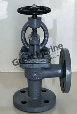صمام إيقاف ذو حواف من الفولاذ المصبوب البحري GB/T 584-2008 نوع A/AS DIN GLOBE GLOBE CAST STEEL VALVE، صمام فحص GGLOBE، صمام GLOBE SDNR، GB/T 584 صمام إيقاف ذو حواف من الفولاذ المصبوب البحري بشكل مستقيم، صمام كروي